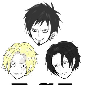 ONEPIECE ワンピース ロー　サボ　エース