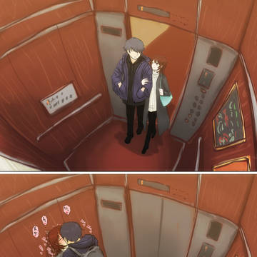 エレベーターキス……