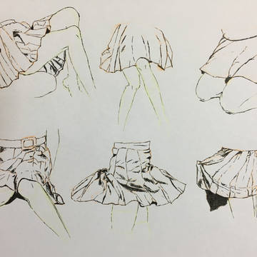 skirt study スカート研究 #1