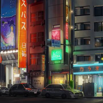 エスパスのある風景