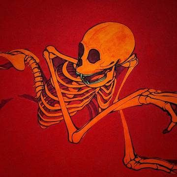 strange skeleton