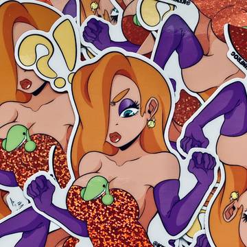 “MRS. RABBIT” - Vinyl Stickers