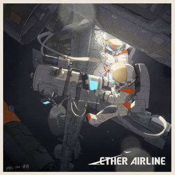 【ETHER AIRLINE】牛反望远镜