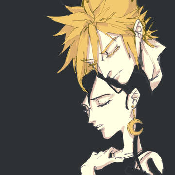 moon and stars