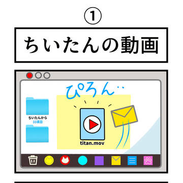 「ちいたんの動画」①②