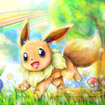 ポケモン「イーブイのイラスト」