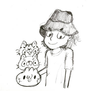 a boy and his family