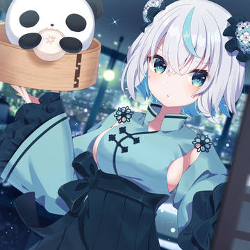 銀髪チャイナちゃん