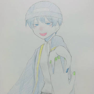 手を引かれる