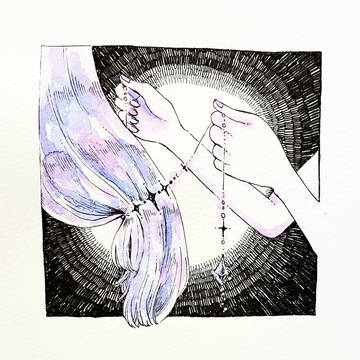 ペン画