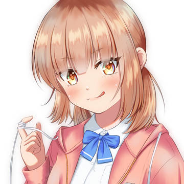 オリキャラパーカーおさげちゃん