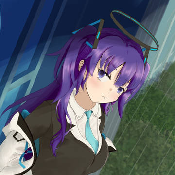 傘を忘れたあの人を待って