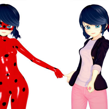 marinette  dupain- cheng card