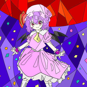 こんなに月も紅いのに…。