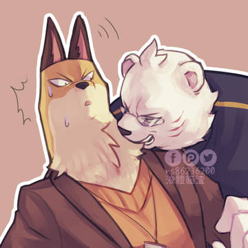 【オッドタクシー】熊狐2