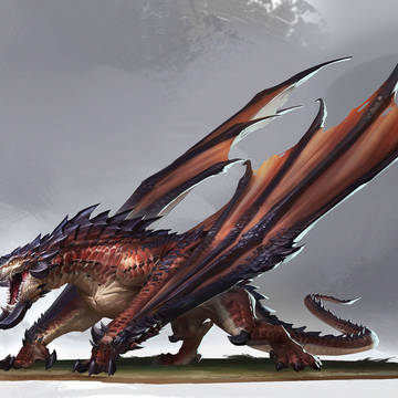 Red dragon concept