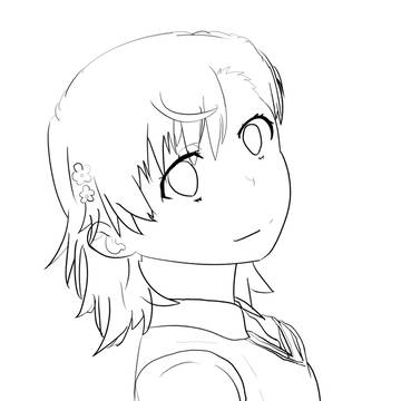 御坂美琴の模写