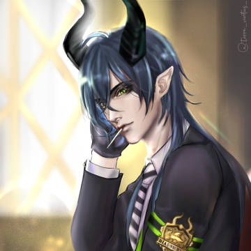 隣のツノさん