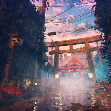 雨上がり