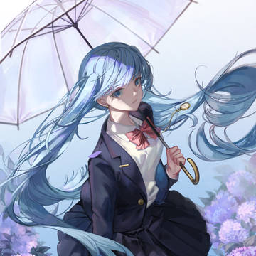 blue