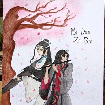 Draw the Mo Dao Zu Shi 他在畫畫