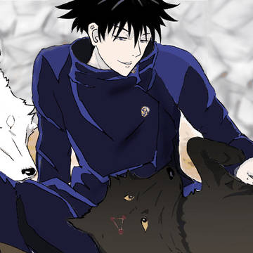 伏黒と玉犬