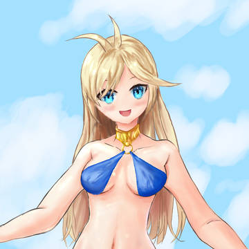 水着のおんなのこ
