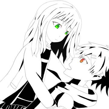 Minami-san and Yomogi-kun