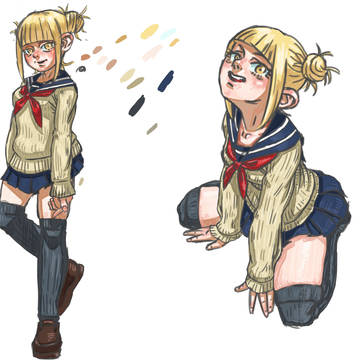 なかなかにえちえちなトガちゃんが描けたんで見てください