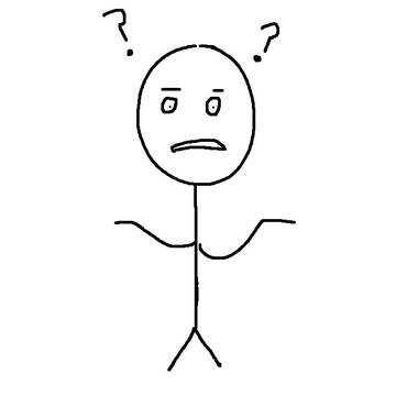 Stick Figure(Confused? Shrug?)