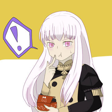 隠れてお菓子つまむ系女子
