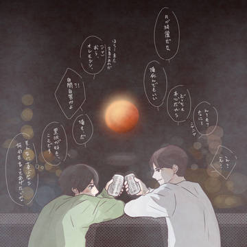 せっかくの皆既月食