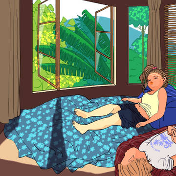 Tropical hostel