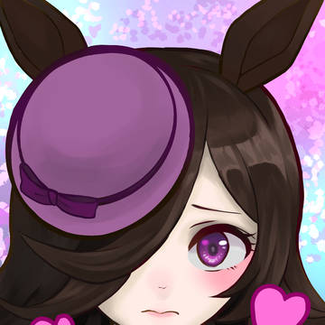 ライスシャワー描いたよ