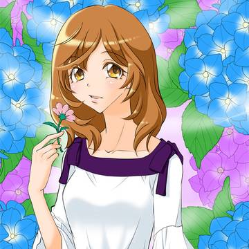 女の子