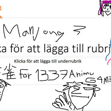Mahjong presentation scribbles