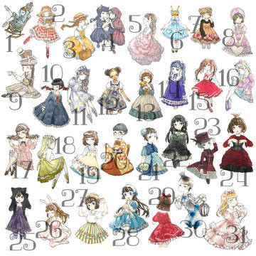 1ヶ月ロリィタ