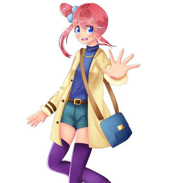 フウロさん(私服)(リクエスト)