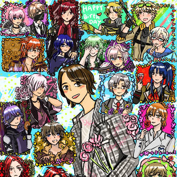 HAPPYBIRTHDAY 近藤さん！！　2021and2020