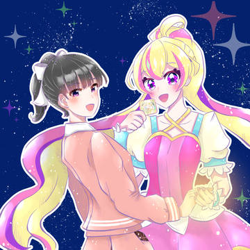 ハナちゃん&舞桜ちゃん