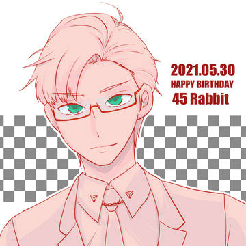 HAPPY BIRTHDAY  45 Rabbit