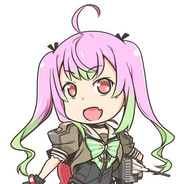 デフォルメ駆逐艦 桃
