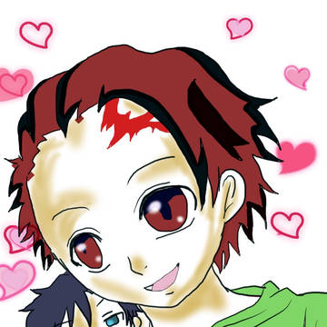 炭治郎と猫耳義勇