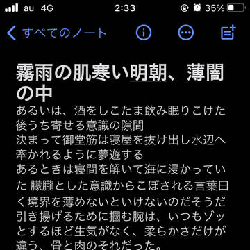 不思議系、石垣独白【石御石800字】