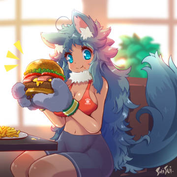 はらぺこケモ子さん
