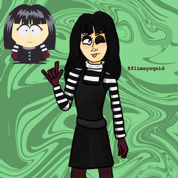Unnamed Goth Girl South Park