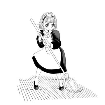 少女メイド