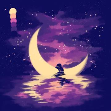 在月光下 Under the moonlight