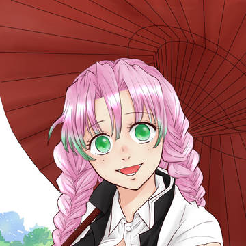鬼滅カラーイラスト練習その1
