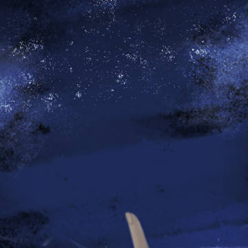 夜空！